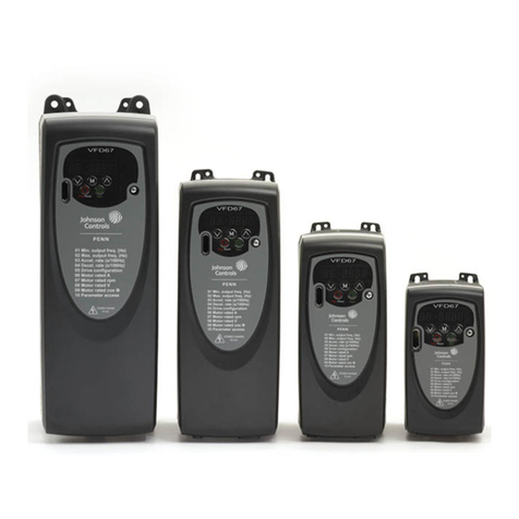 Johnson Controls VFD67 Series User manual