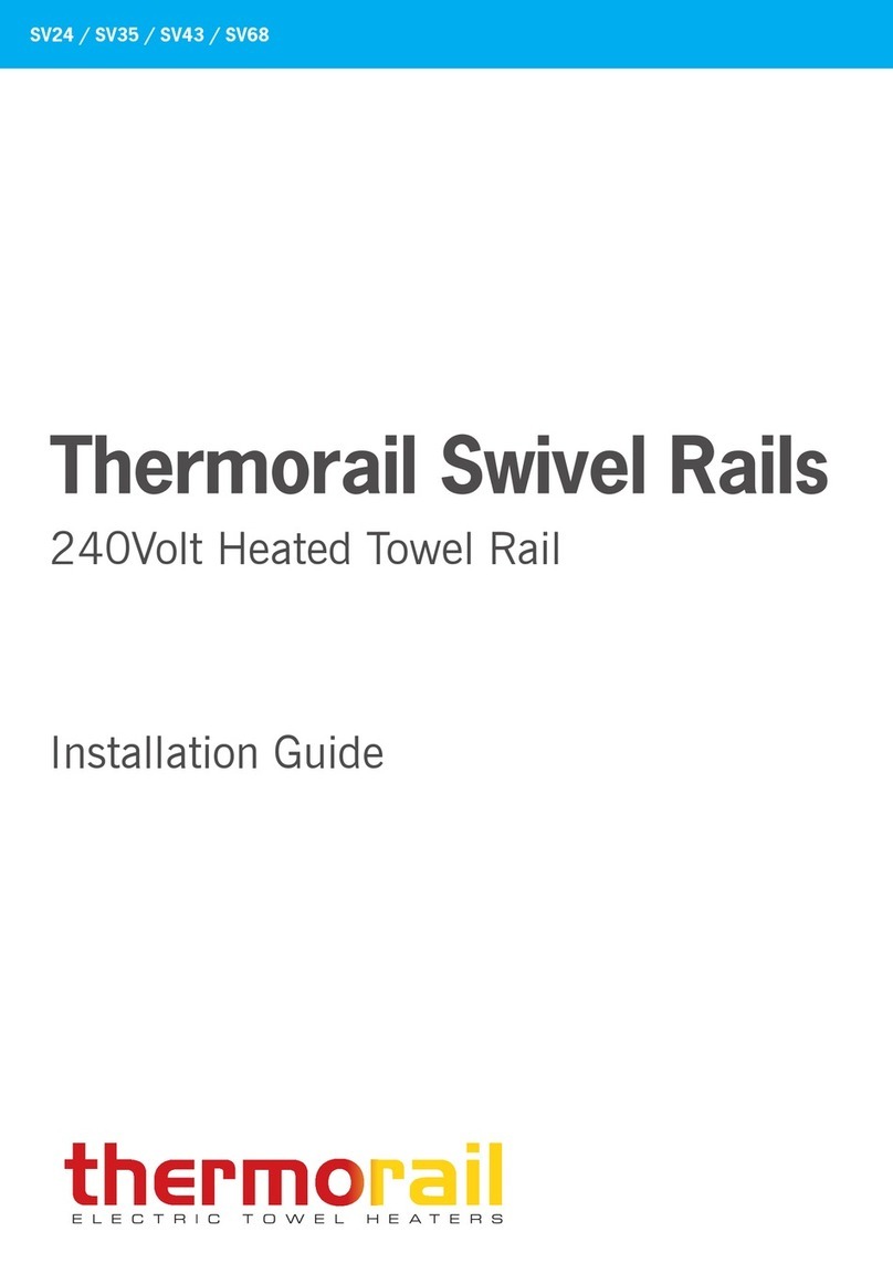Thermorail SV24 installation guide