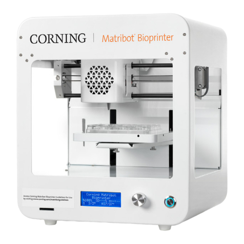 CORNING Matribot Bioprinter quick start guide