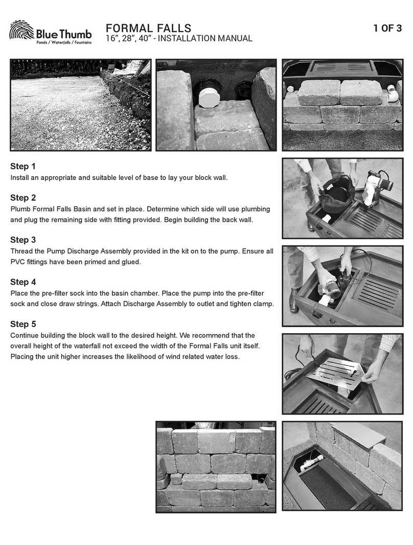 Blue Thumb PB1878 installation manual Blue Thumb PB1878 installation manual