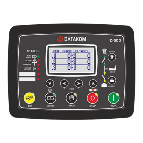 Datakom D-500 MK3 user manual