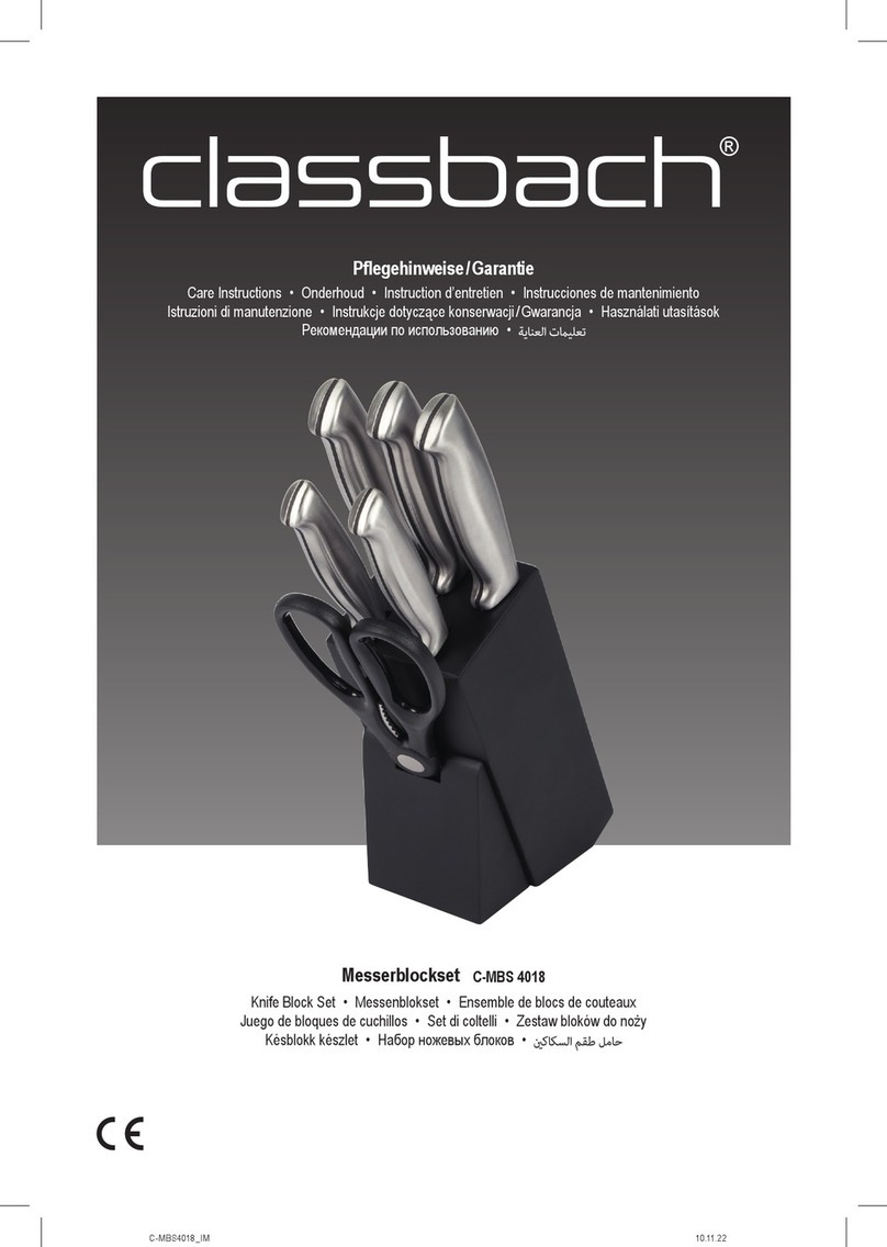 classbach C-MBS 4018 Care Instructions