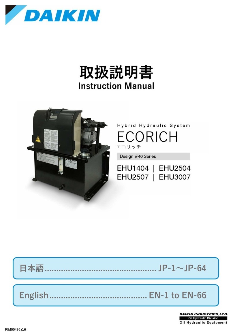 Daikin ECORCH 40 Series instruction manual