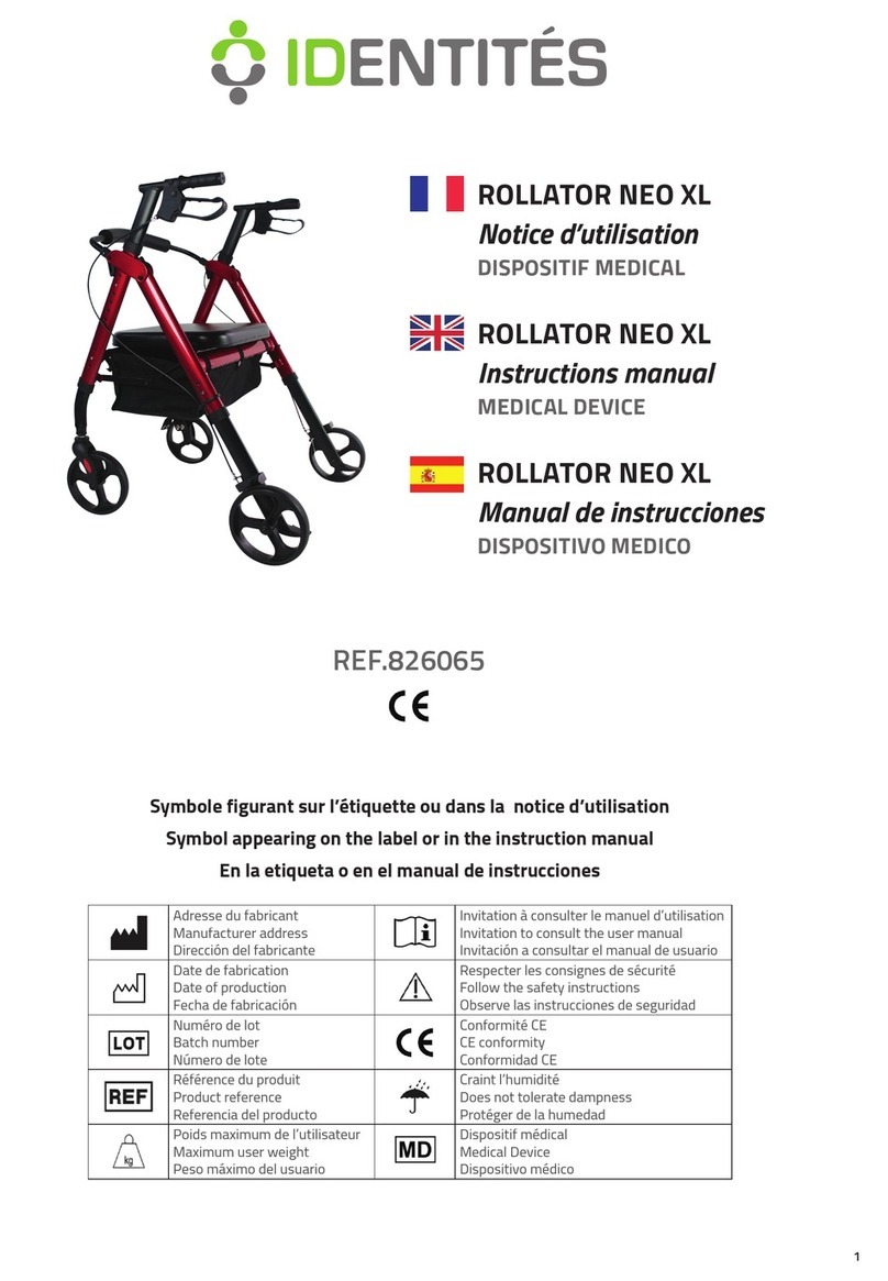 identités NEO XL User manual