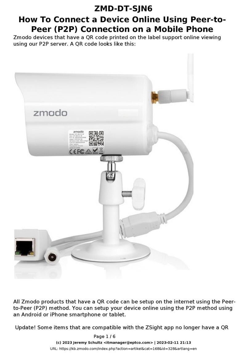 ZMODO ZMD-DT-SJN6 quick start guide
