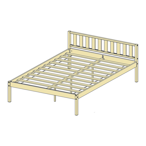 Argos 4FT6 BED FRAME User manual