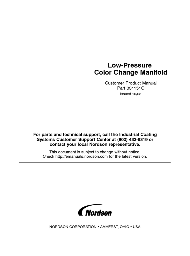 Nordson 331151C Customer product manual