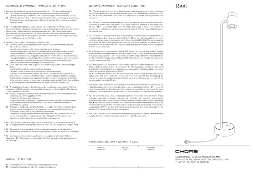Chors Reel quick start guide