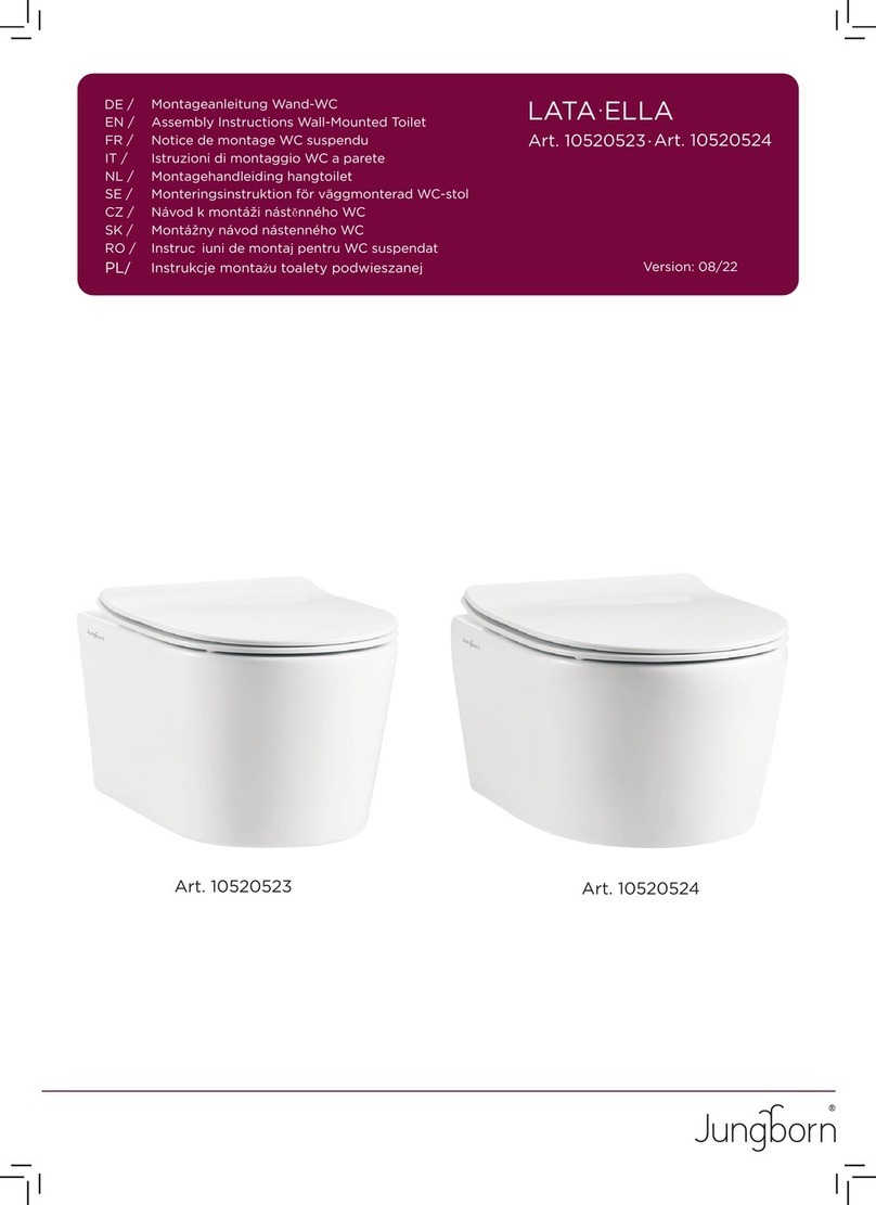 Jungborn Lata 10520523 Assembly instructions