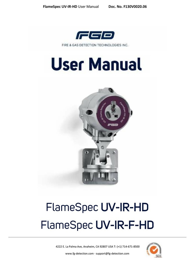 FGD FlameSpec UV-IR-HD user manual