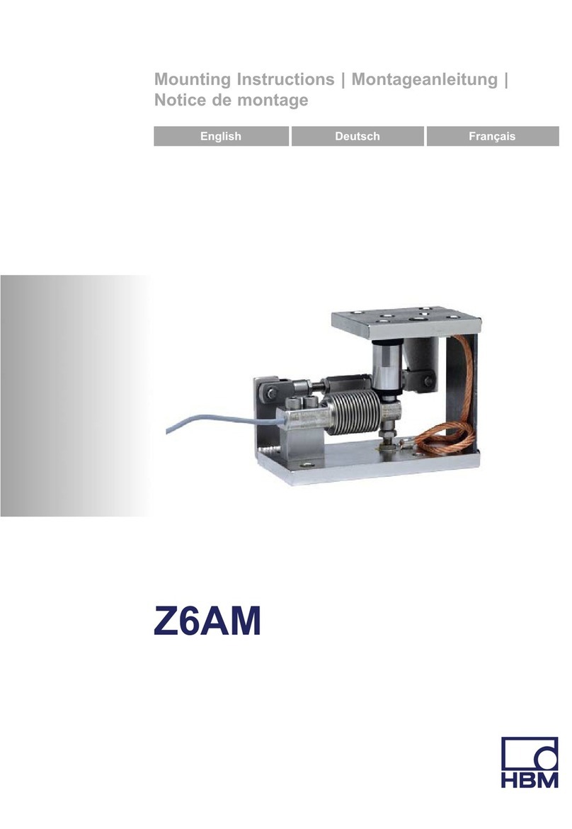 HBM Z6AM User manual