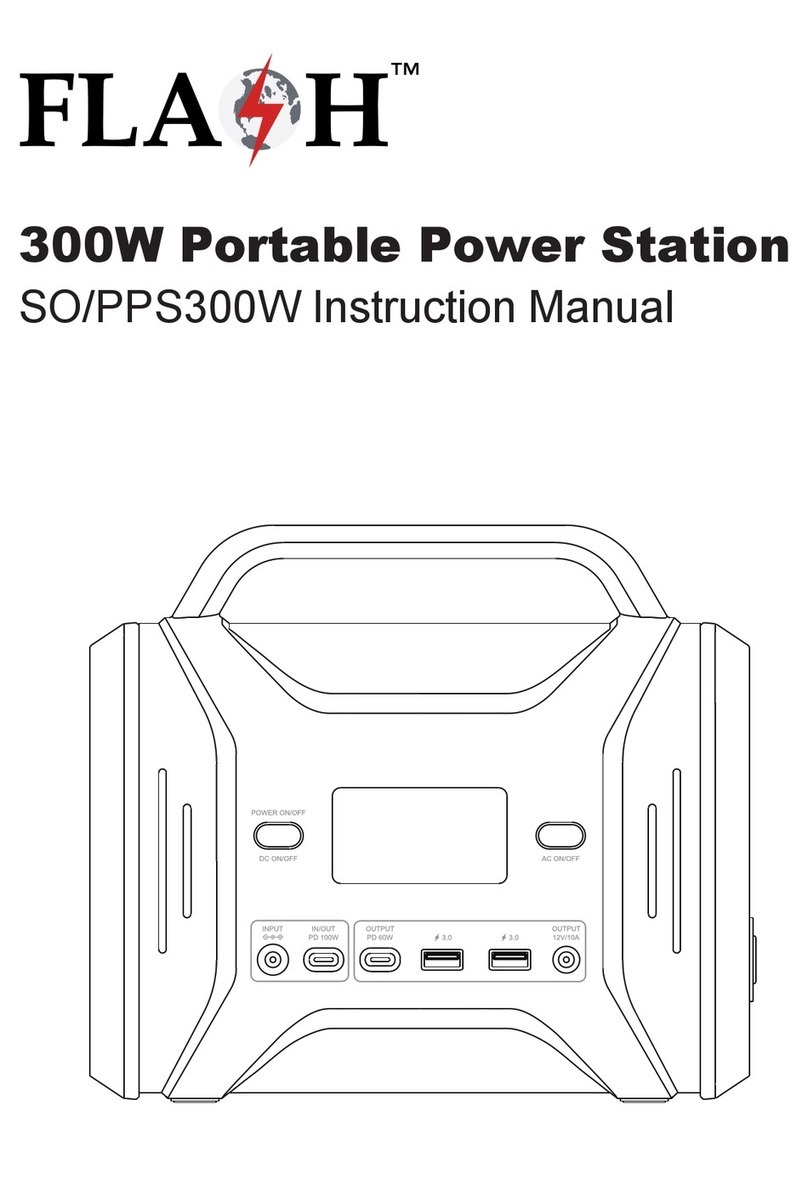 Flash SO/PPS300W instruction manual
