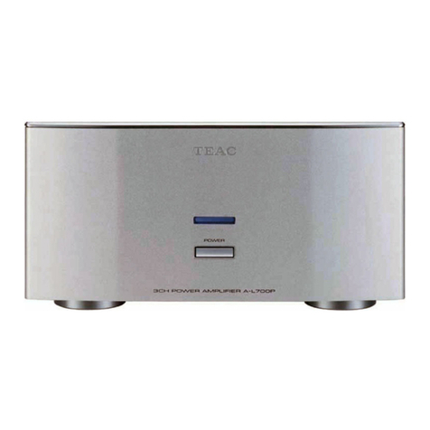 Teac A-L700P owner's manual