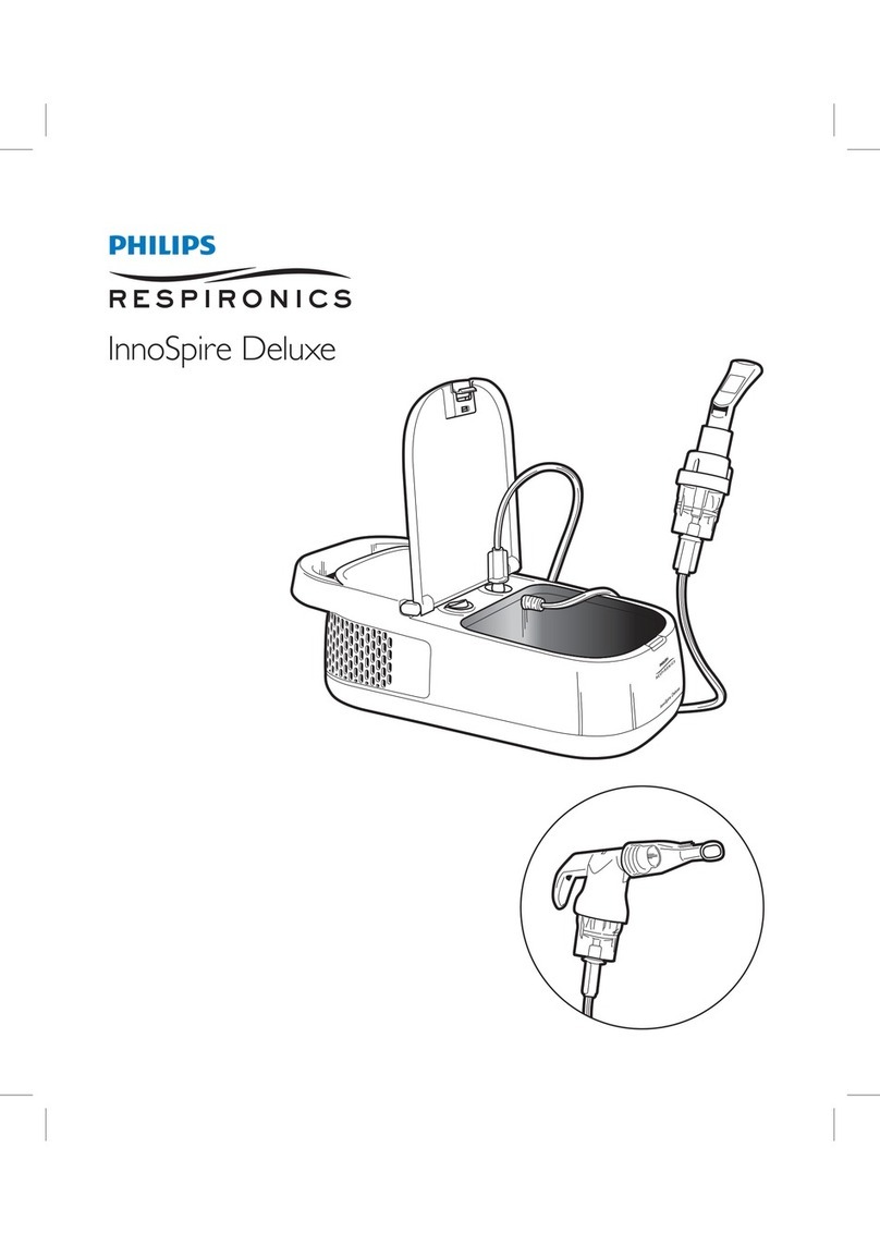 Philips RESPIRONICS InnoSpire Deluxe User manual