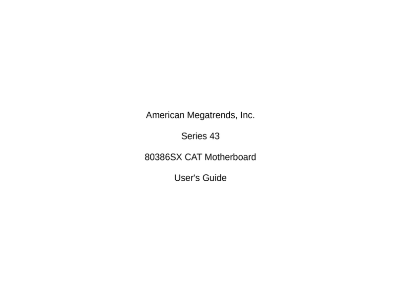 American Megatrends 43 Series user guide