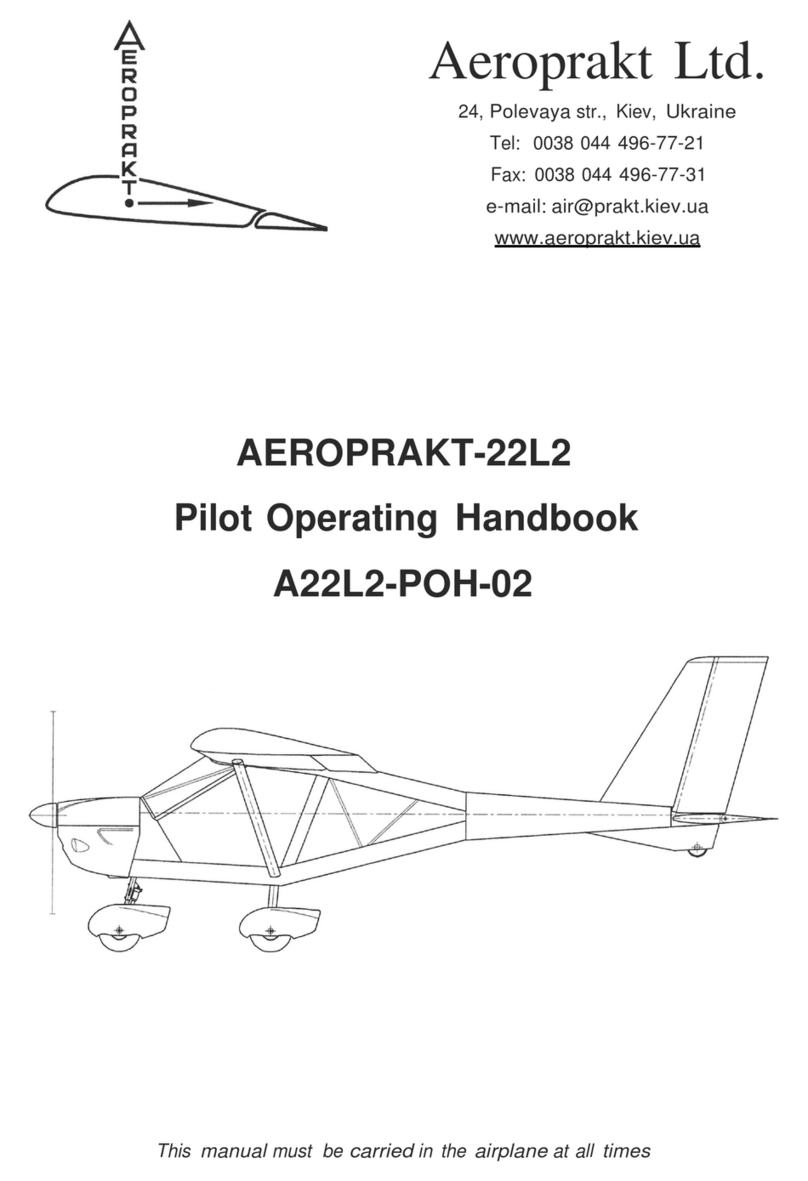 AEROPRAKT AEROPRAKT-22L2 Pilot operating handbook
