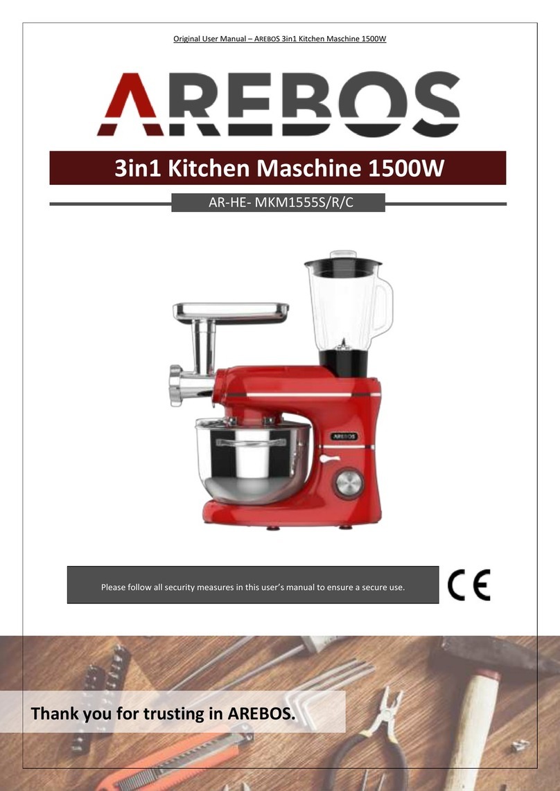 AREBOS AR-HE-MKM1555S Original user manual