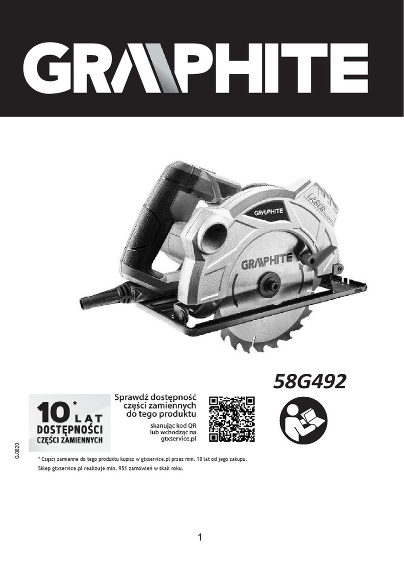 Graphite 58G492 user manual