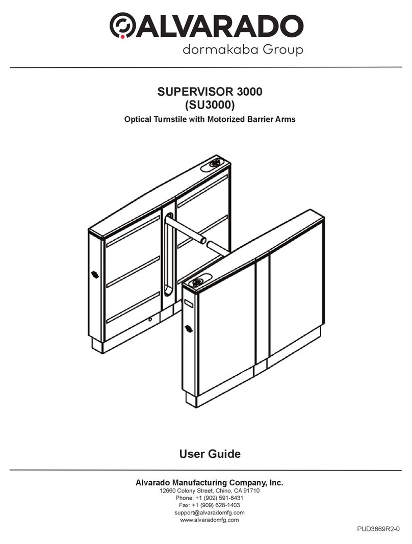 Alvarado SUPERVISOR 3000 User manual