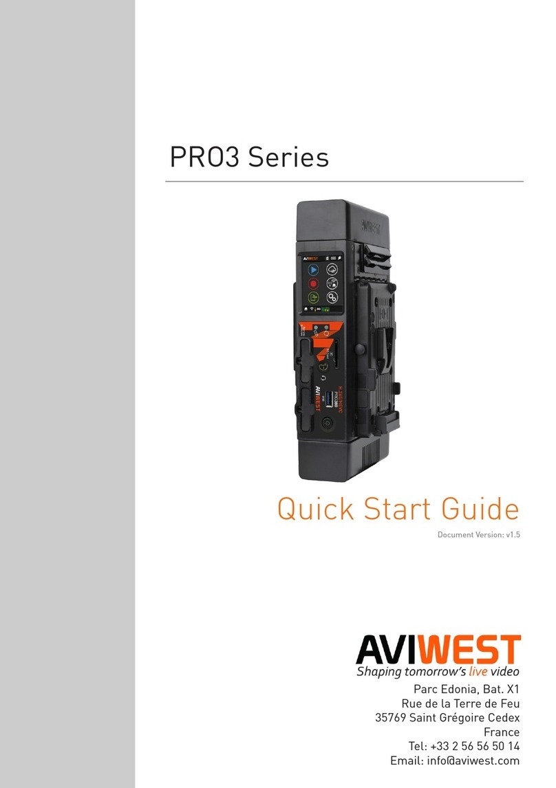 AVIWEST PRO3 Series quick start guide