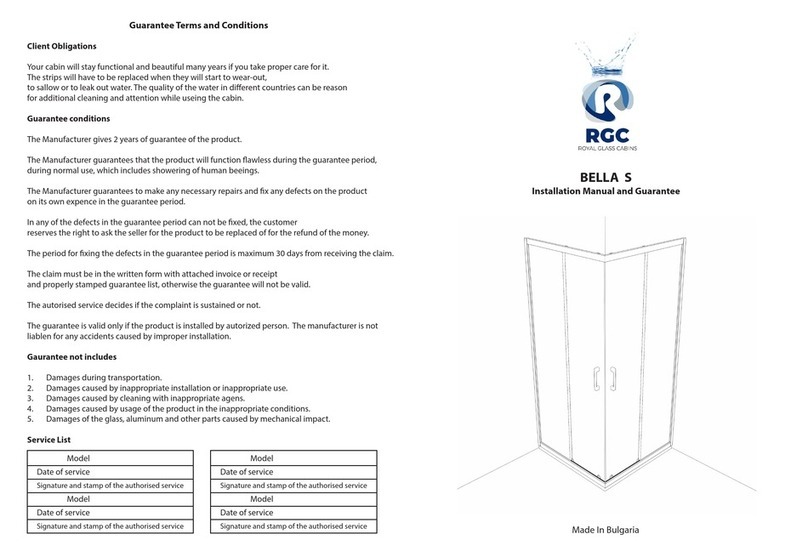 RGC BELLA S quick start guide