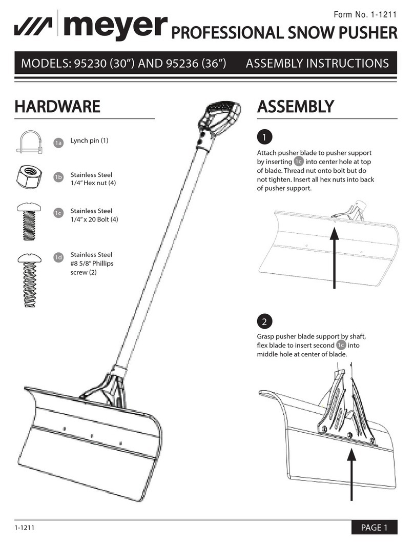 Meyer 95230 Assembly instructions