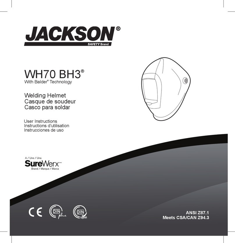 Surewerx Jackson WH70 BH3 User instructions