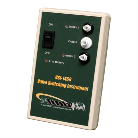 BC Biomedical VSI-1466 user manual