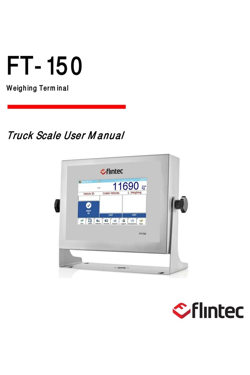Flintec FT-150 User manual