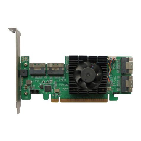 HighPoint SSD7580A User manual