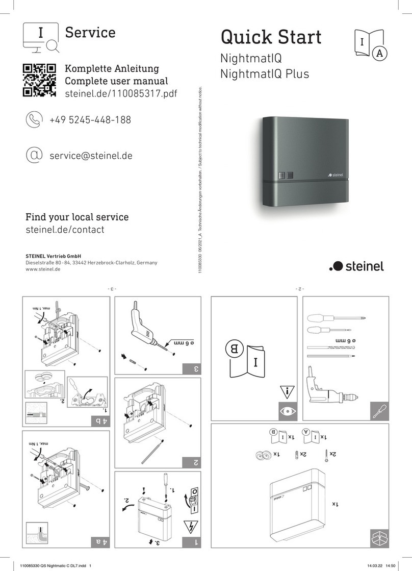STEINEL NightmatIQ quick start