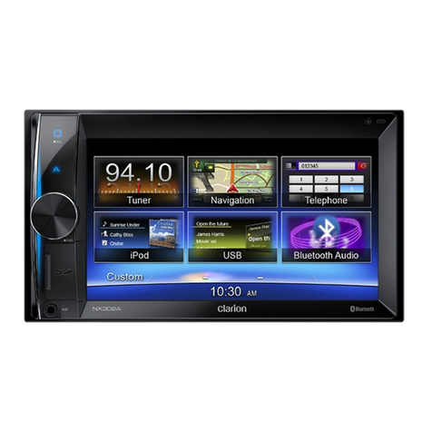 Clarion NX302A User manual