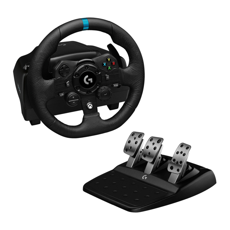 Logitech G923 User manual