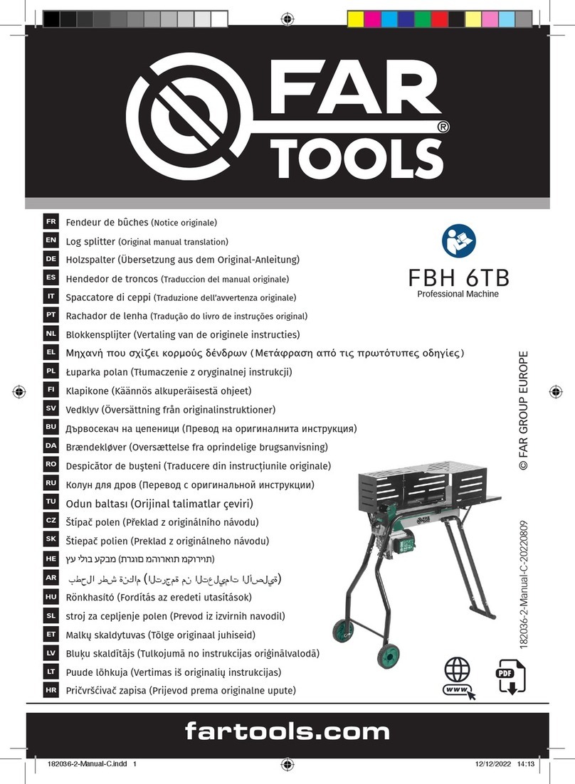 Sigma Far Tools FBH 6TB Original manual translation