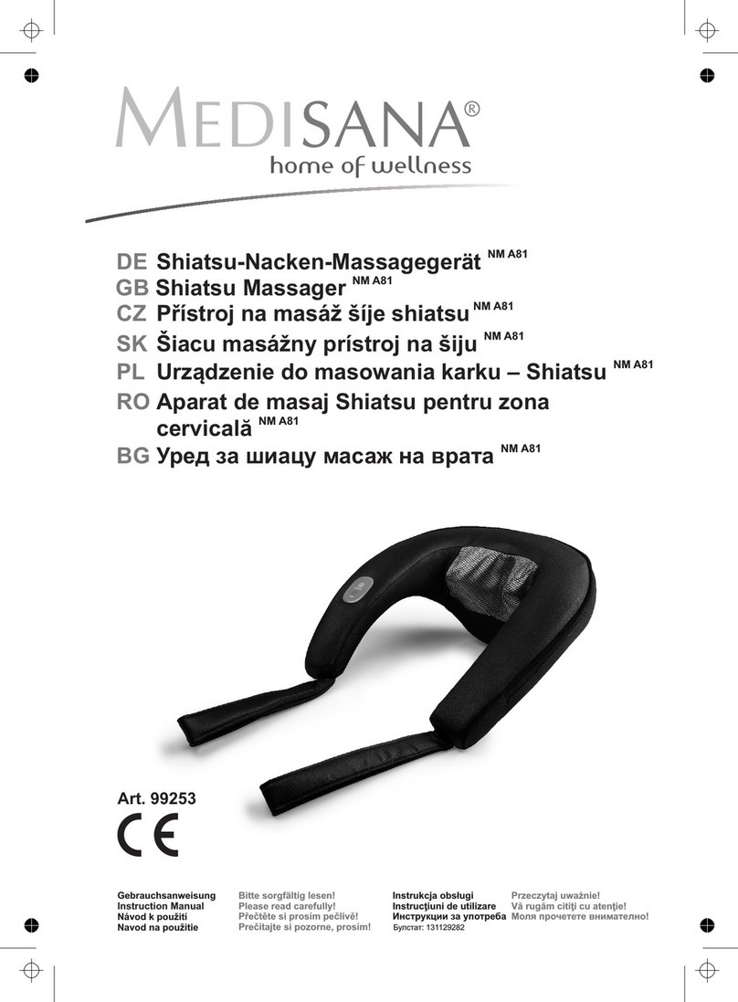 Medisana NM A81 User manual