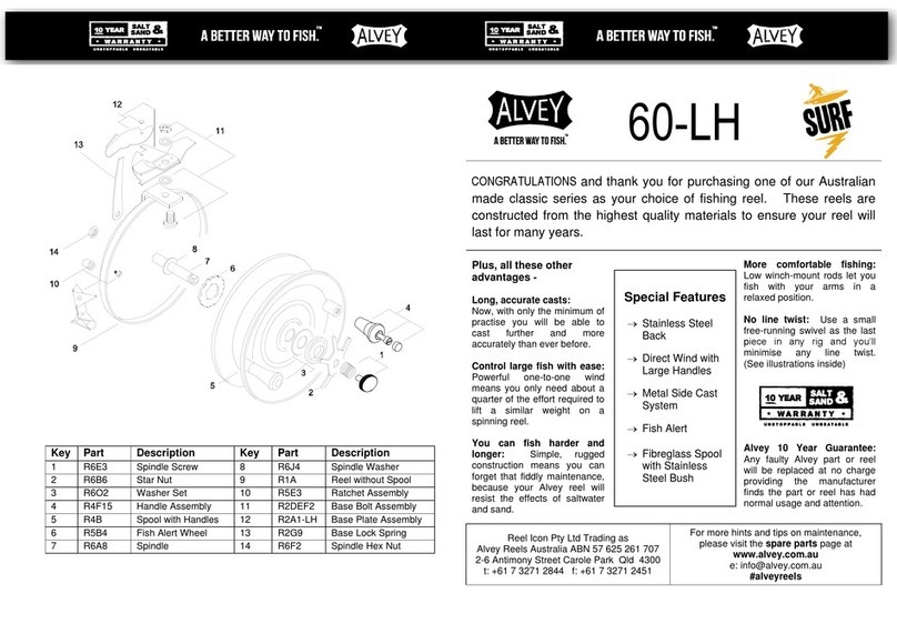 Alvey 60-LH User manual