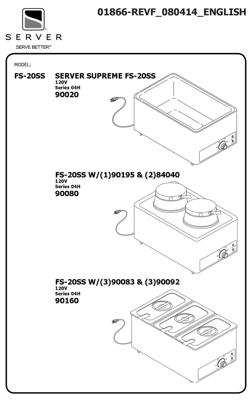 Server SUPREME FS-20SS User manual