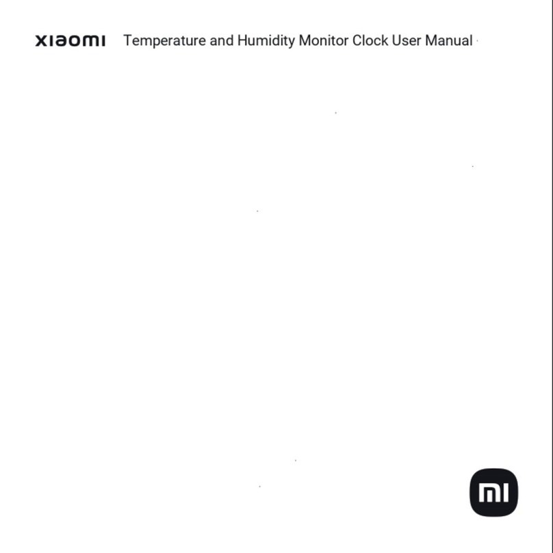 Xiaomi LYWSD02MMC user manual