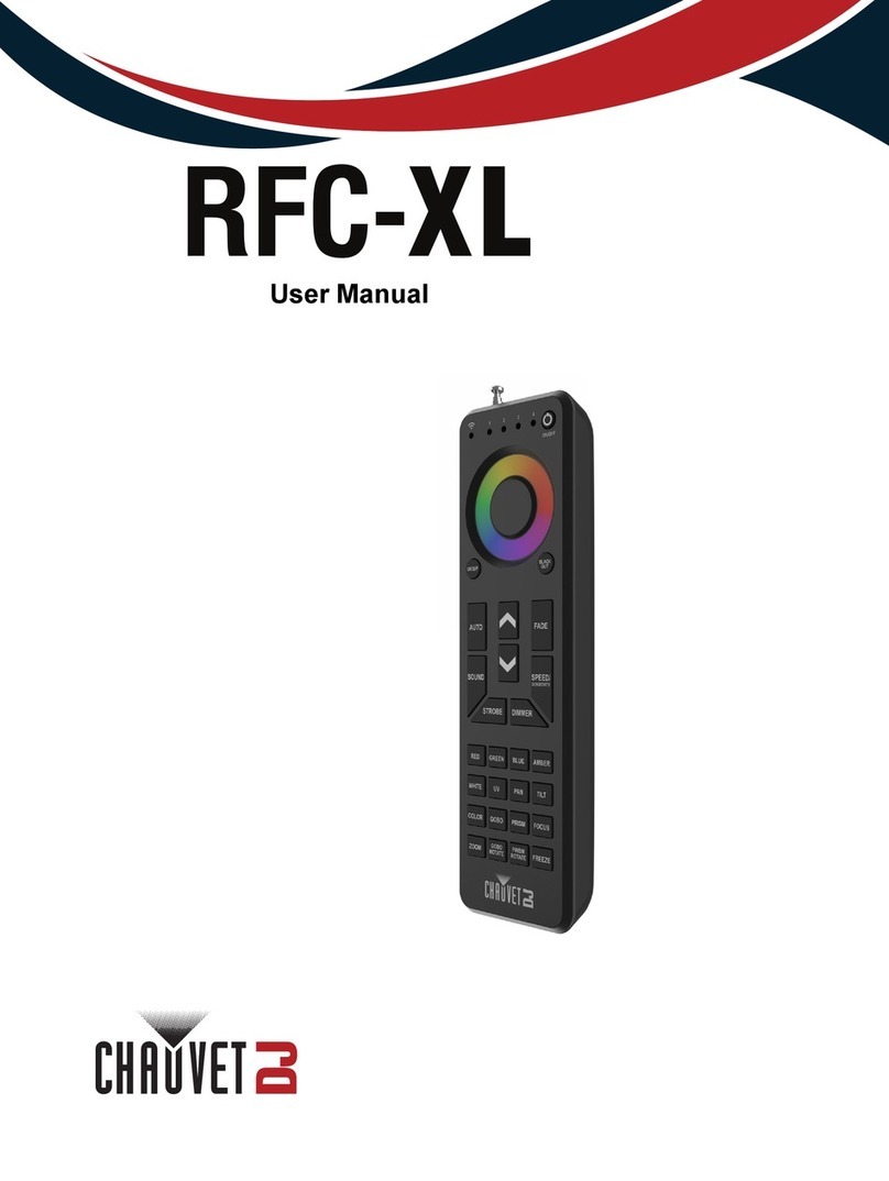 Chauvet DJ RFC-XL User manual