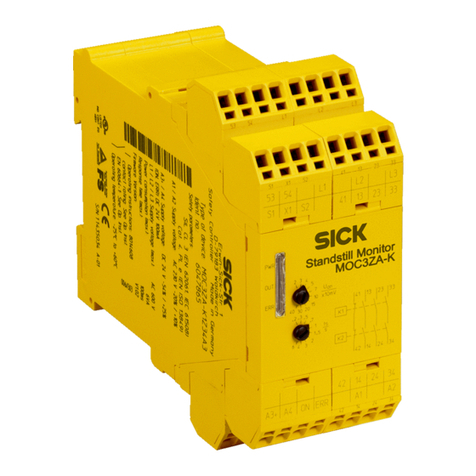 SICK MOC3ZA operating instructions