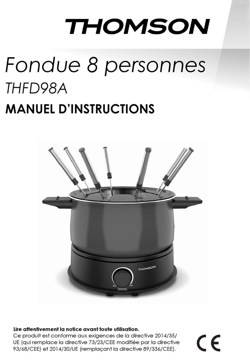 THOMSON THFD98A user manual