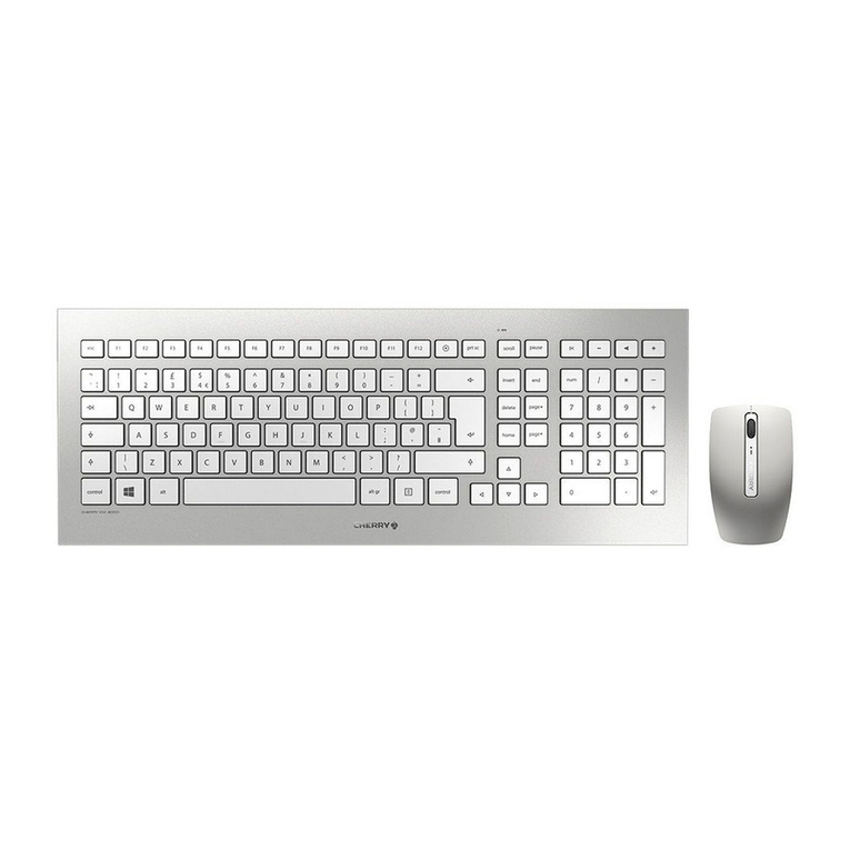 Cherry DW 8000 User manual
