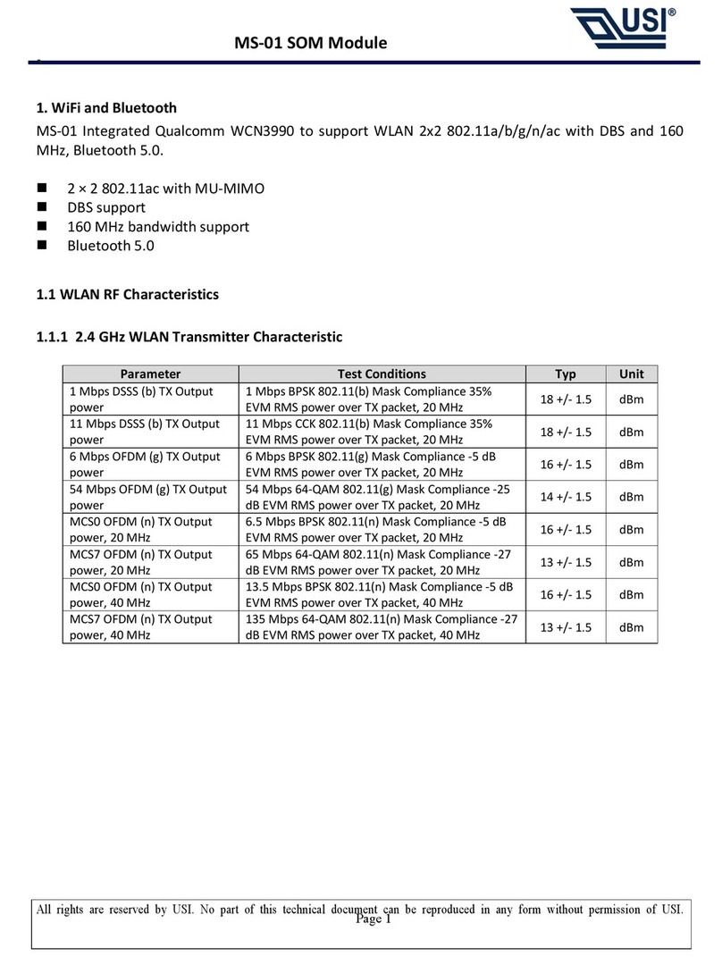 usi MS-01 manual