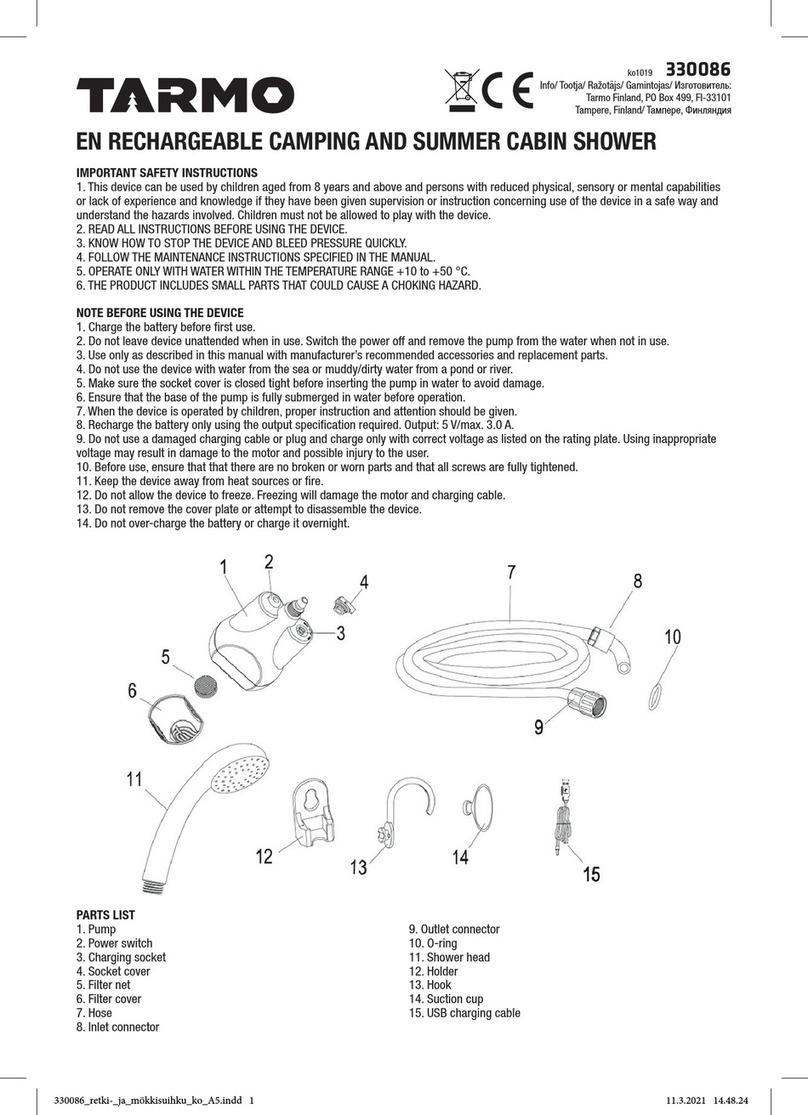 Tarmo 330086 manual