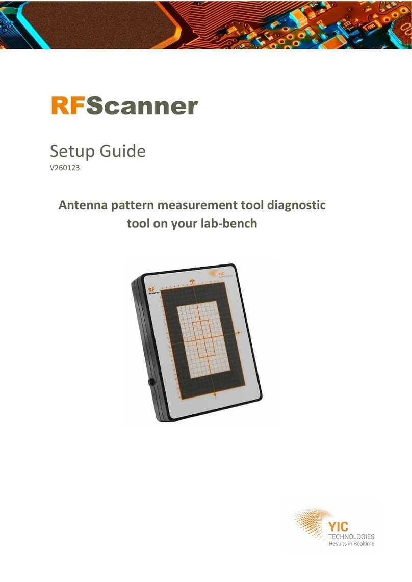 YIC Technologies RFScanner Setup guide