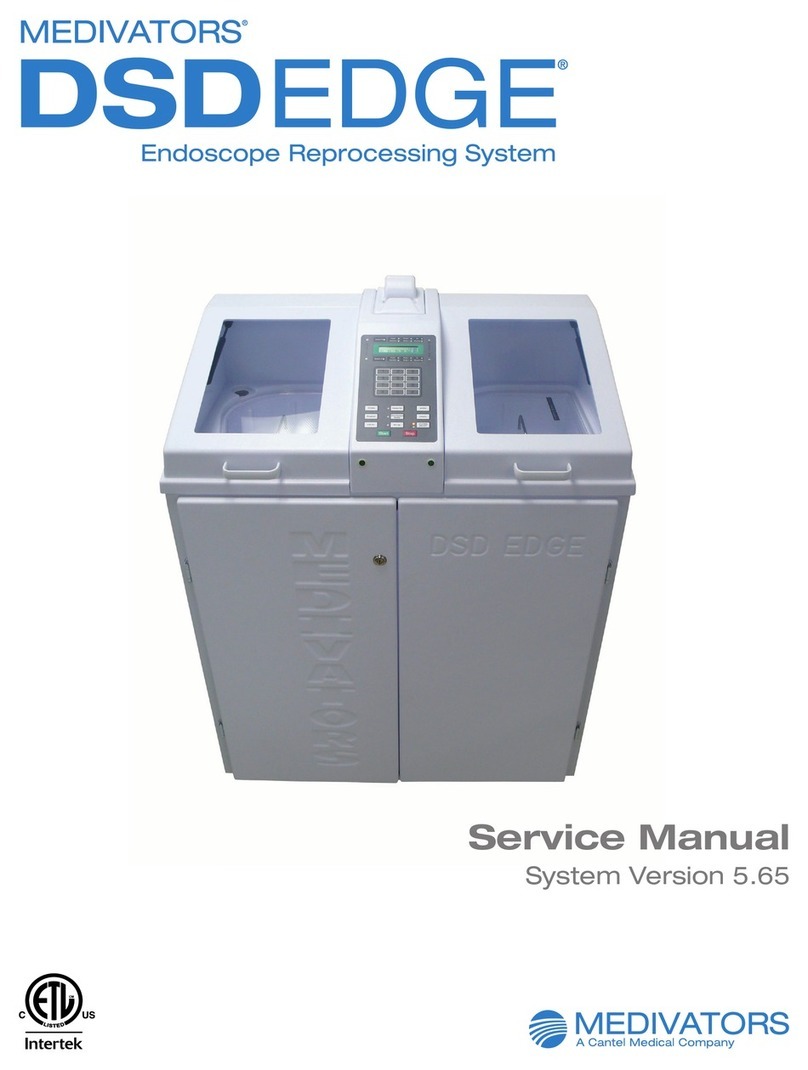 Cantel Medical MEDIVATORS DSD EDGE Service manual Cantel Medical MEDIVATORS DSD EDGE Service manual