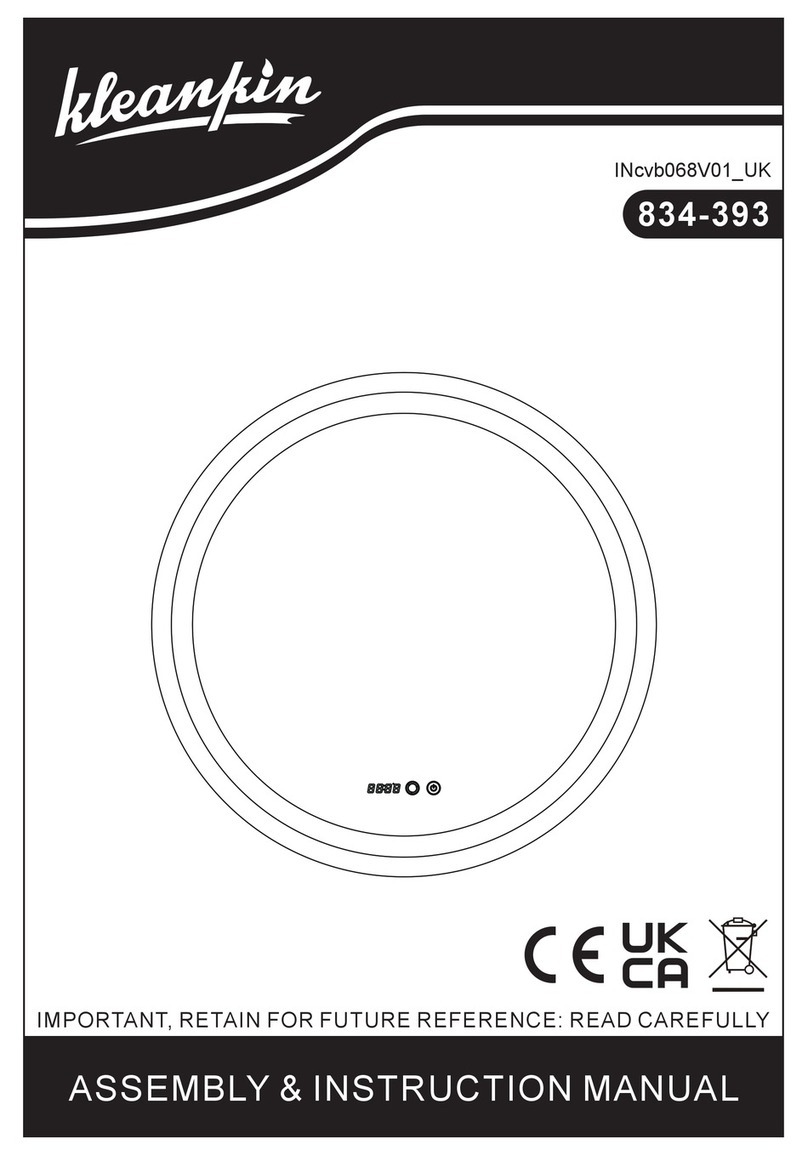kleankin 834-393 Assembly & instruction manual