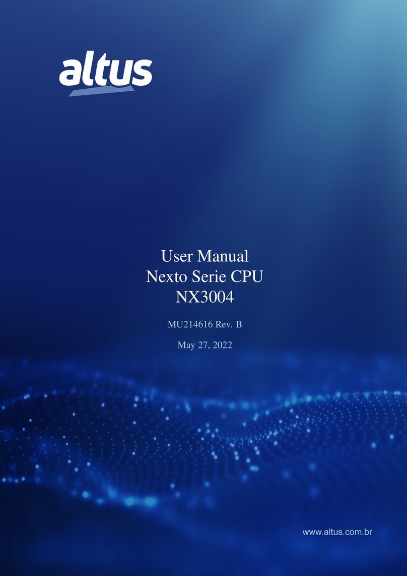 ALTUS Nexto Series user manual
