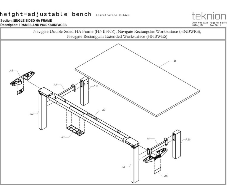Teknion HNBFNZ User manual