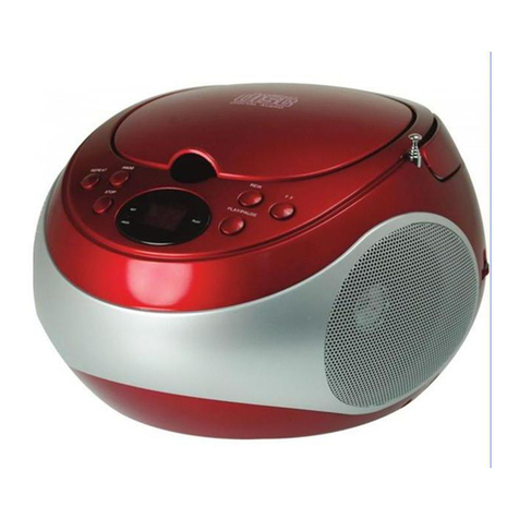 Roadstar CDR-4520U User manual